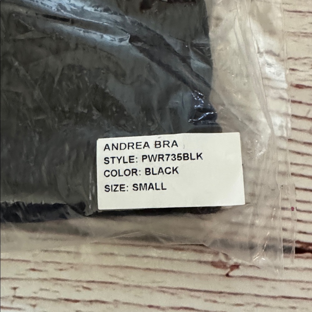 NWT GiGi C Andrea Bra in Black Sz S M - Picture 7 of 8